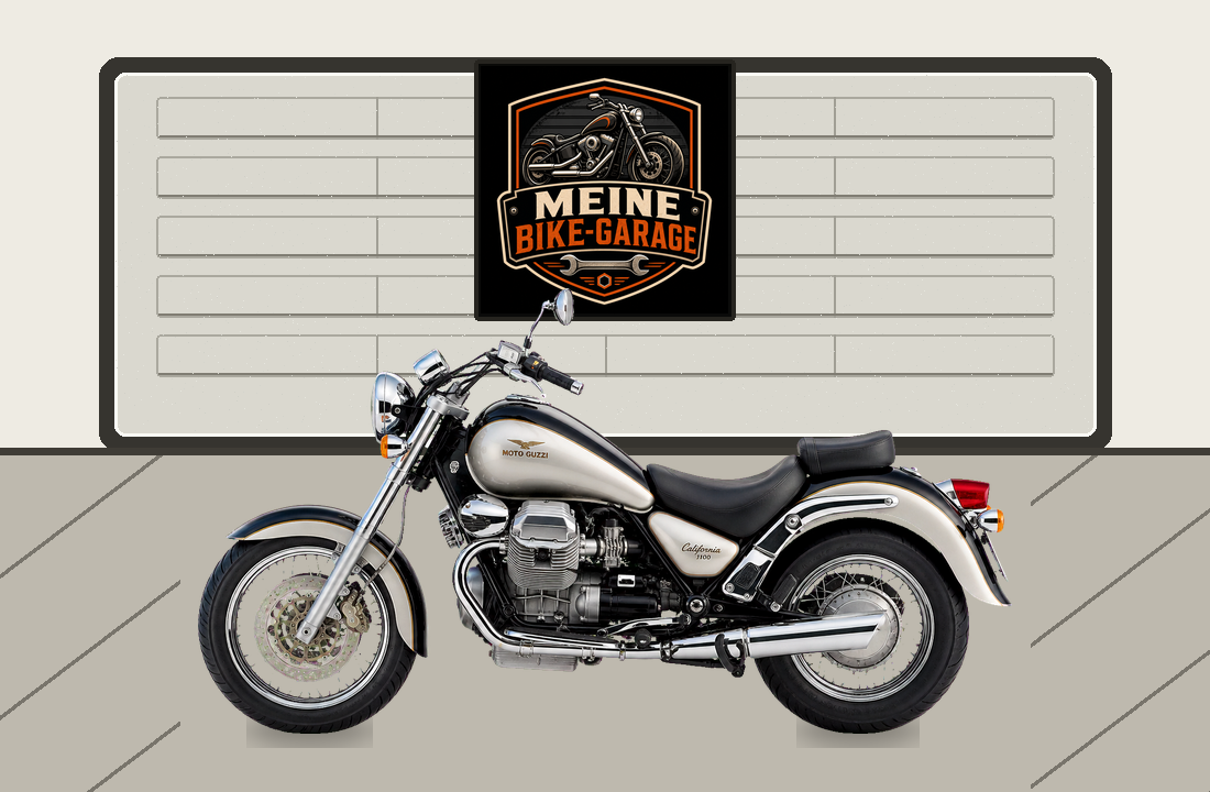 Motorradillustration für Moto Guzzi California 1100