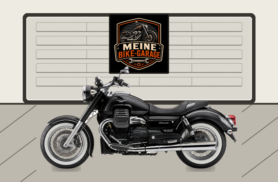 Motorradillustration für Moto Guzzi Eldorado 1400