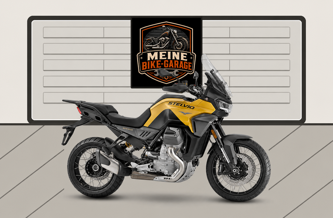 Motorradillustration für Moto Guzzi Stelvio