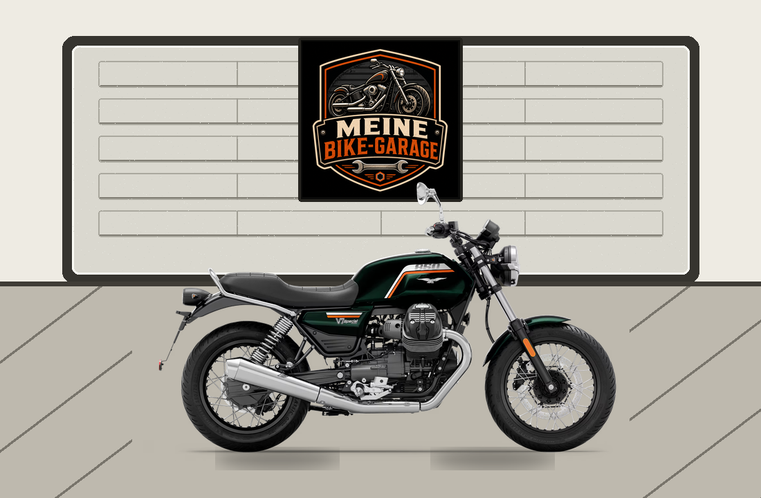 Motorradillustration für Moto Guzzi V7 Special