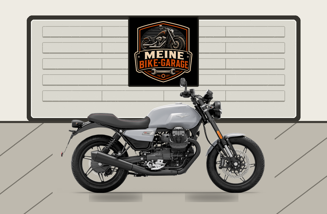 Motorradillustration für Moto Guzzi V7 Sport