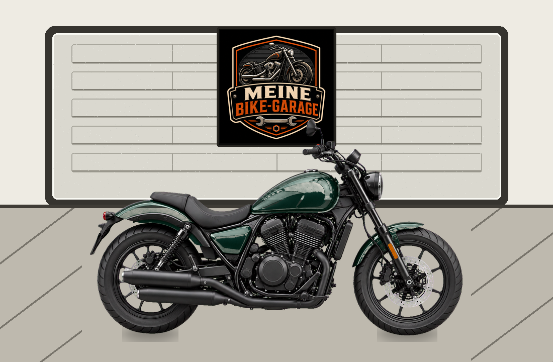 Motorradillustration für Moto Morini Calibro 700