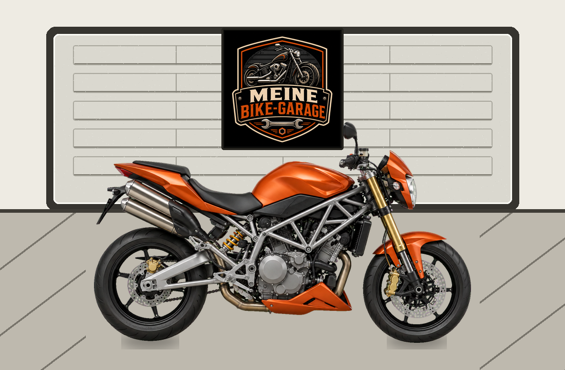 Motorradillustration für Moto Morini Corsaro 750