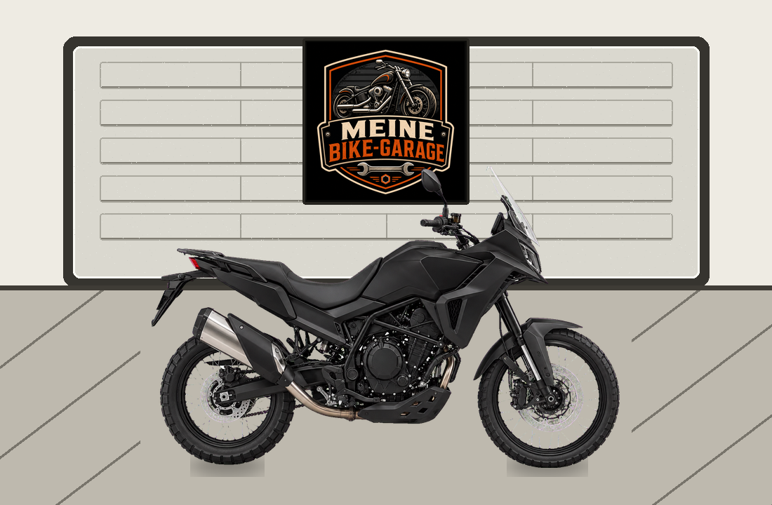 Motorradillustration für Moto Morini X-Cape 650