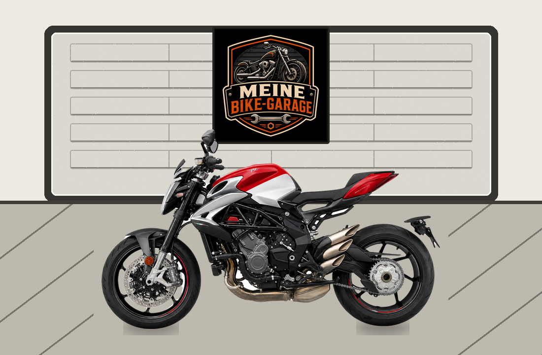 Motorradillustration für MV Agusta Brutale 800
