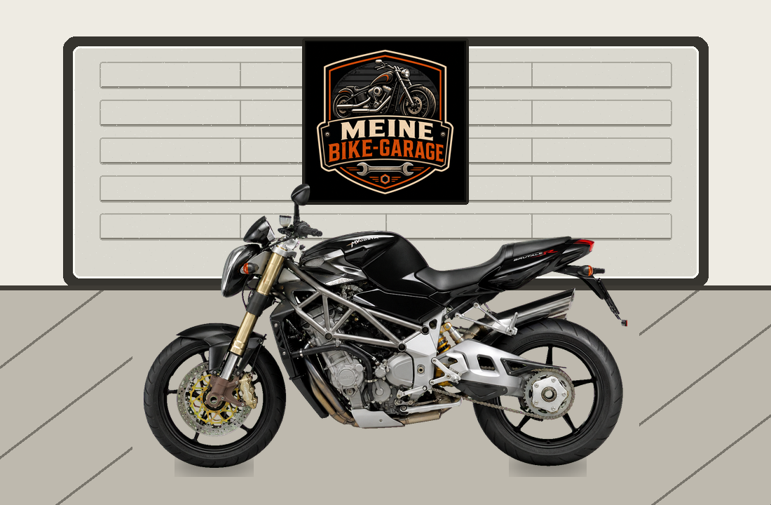 Motorradillustration für MV Agusta Brutale 910 R