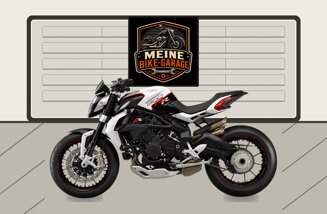 Motorradillustration für MV Agusta Dragster 800 RC