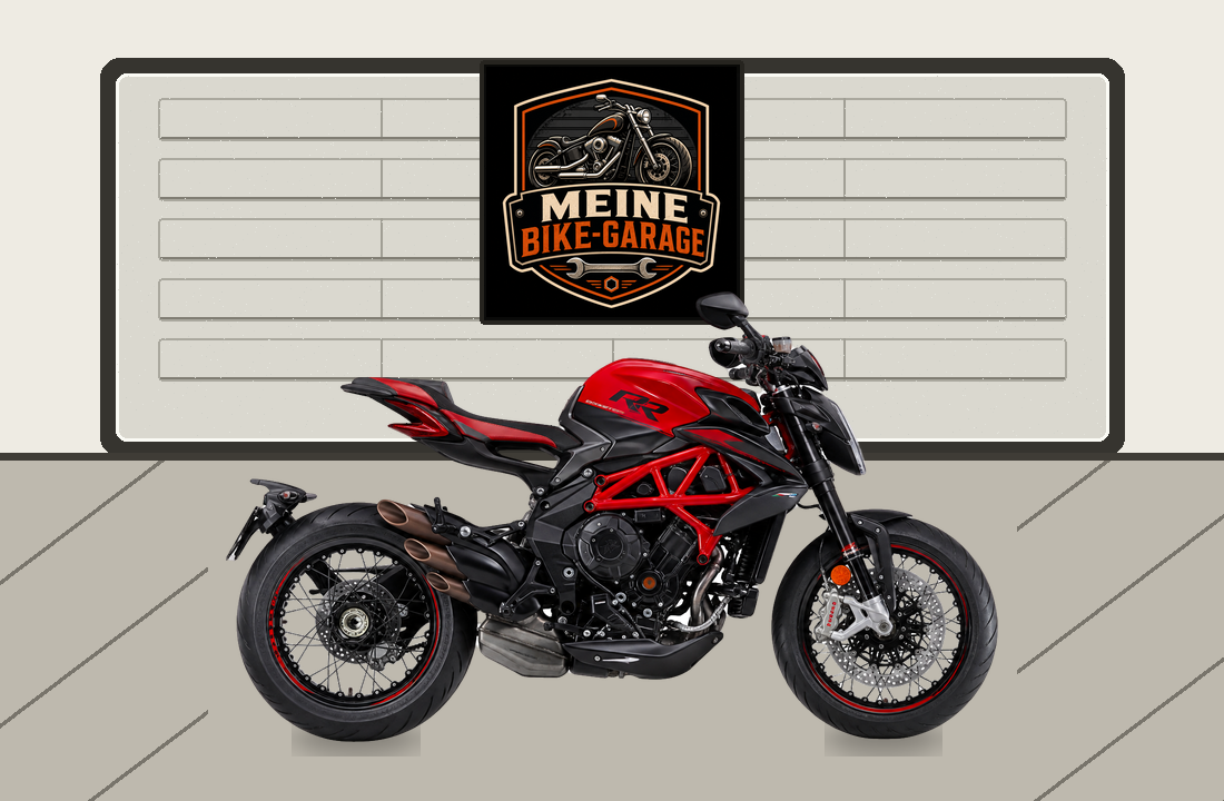 Motorradillustration für MV Agusta Dragster 800 RR