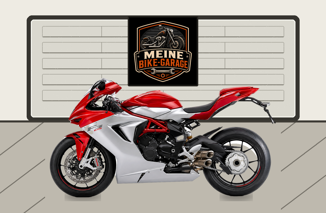 Motorradillustration für MV Agusta F3 675