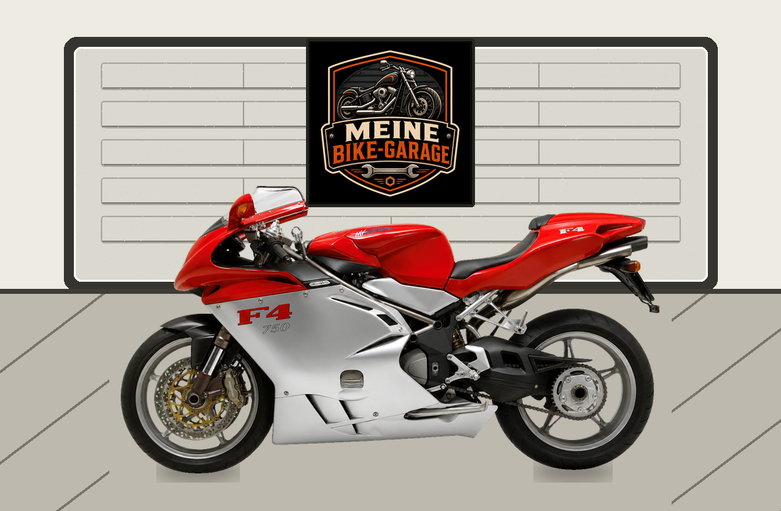 Motorradillustration für MV Agusta F4 750