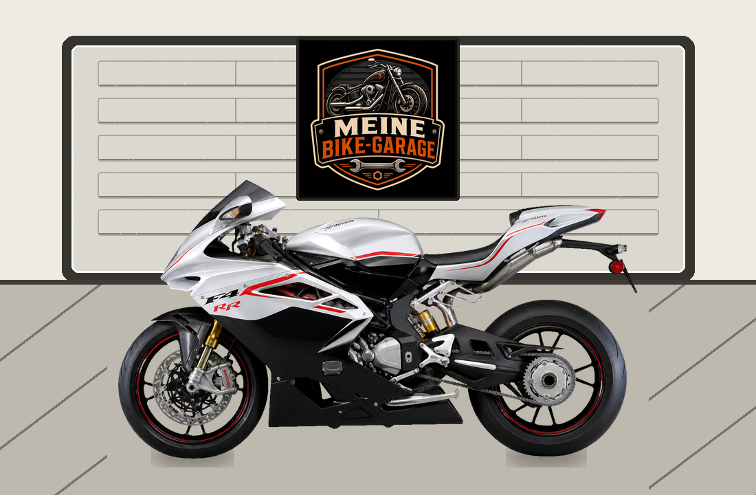 Motorradillustration für MV Agusta F4 RR