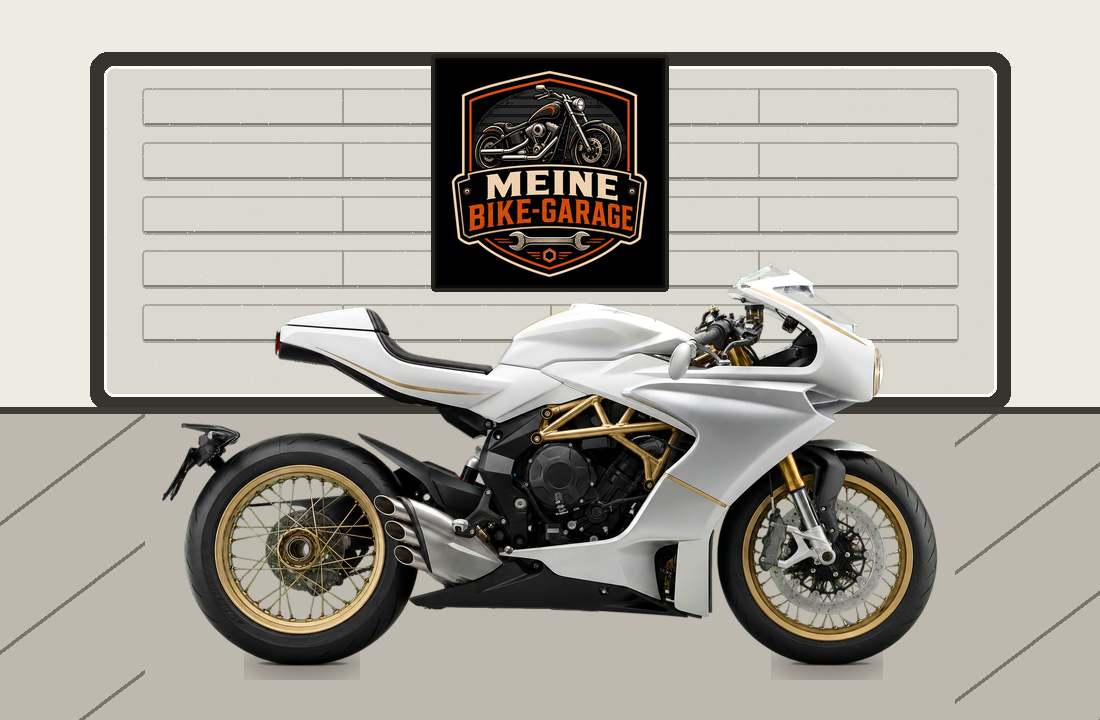 Motorradillustration für MV Agusta Superveloce S