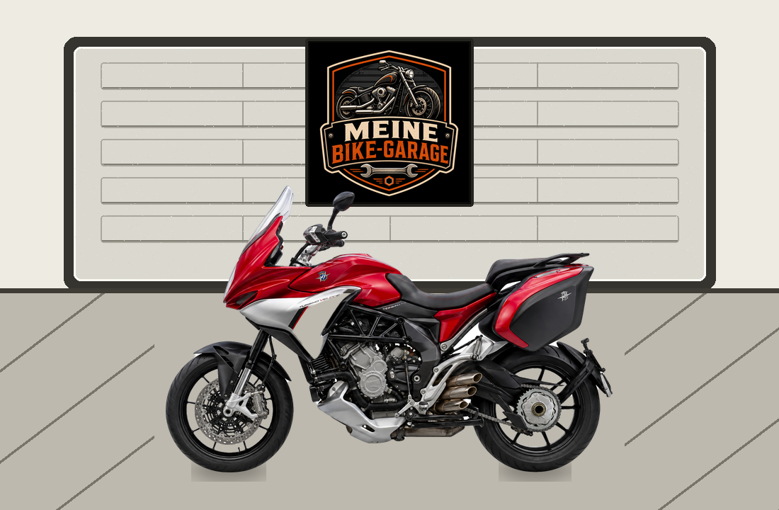Motorradillustration für MV Agusta Turismo Veloce 800