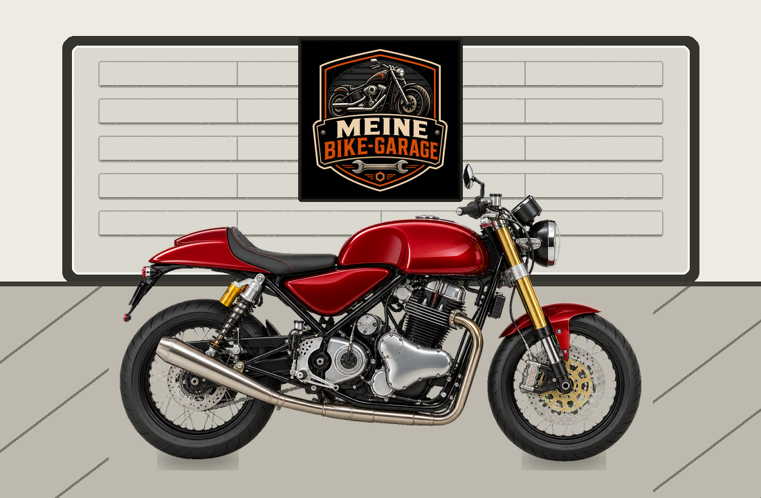 Motorradillustration für Norton Commando 961 Sport