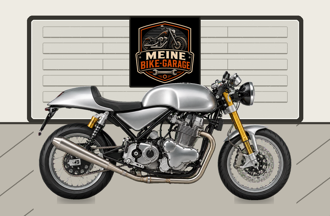 Motorradillustration für Norton Dominator 961