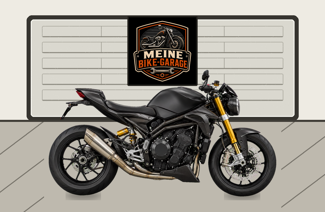 Motorradillustration für Norton V4CR