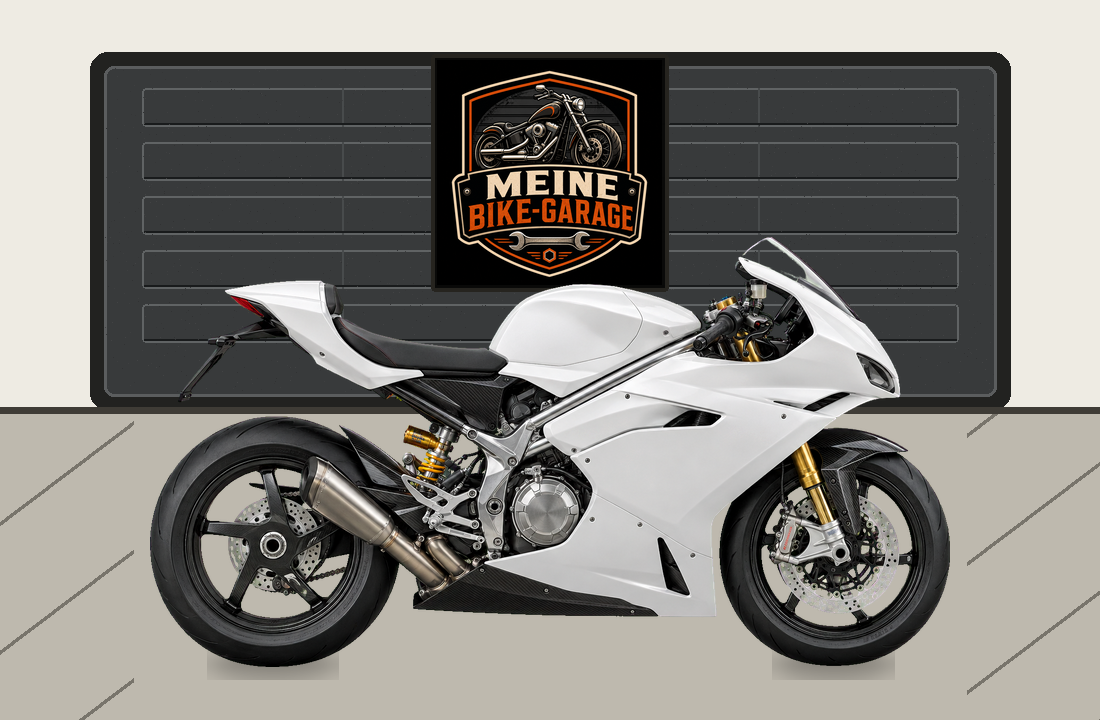 Motorradillustration für Norton V4SV