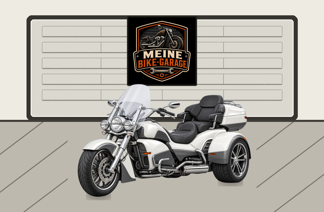 Motorradillustration für rewaco PUR3 Explorer Touring 110