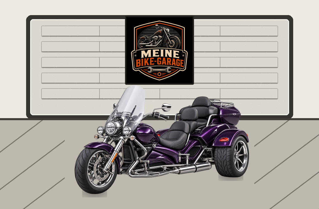 Motorradillustration für rewaco PUR3 Explorer Touring Turbo 140