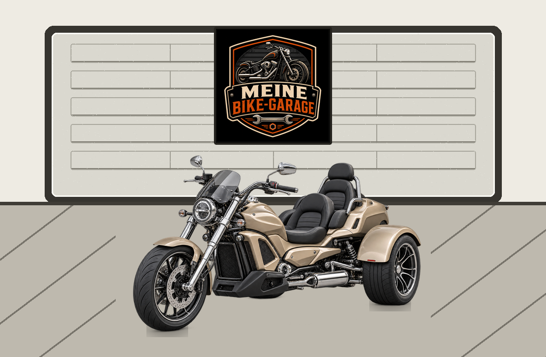 Motorradillustration für rewaco PUR3 Explorer Turbo 140