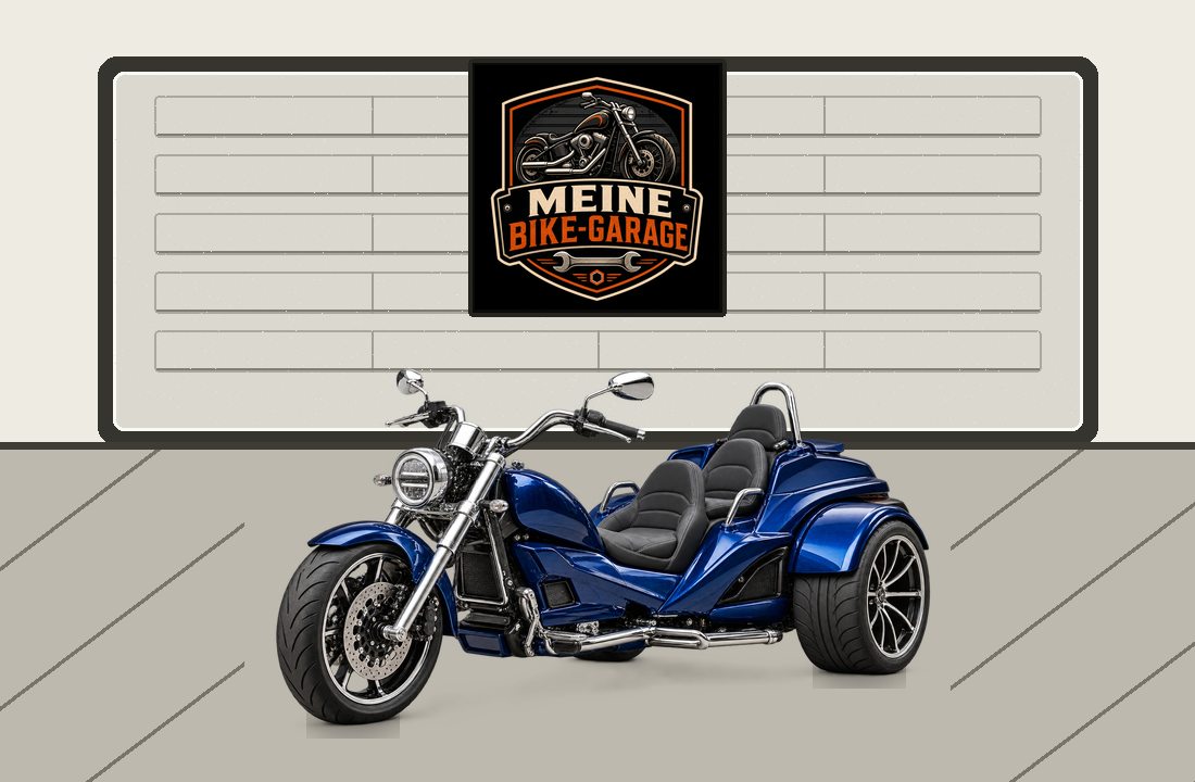 Motorradillustration für rewaco PUR3 GT 110