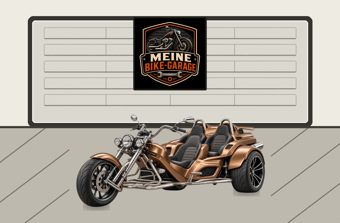 Motorradillustration für rewaco PUR3 GT Sportline Turbo 140