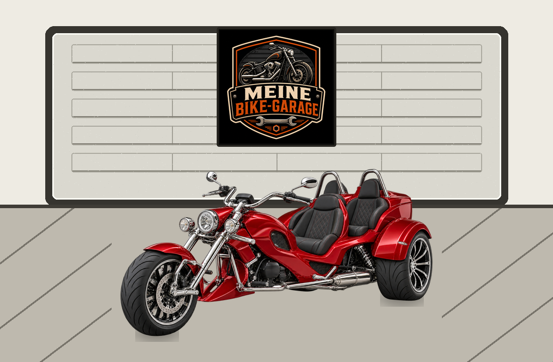 Motorradillustration für rewaco PUR3 GT Turbo 140