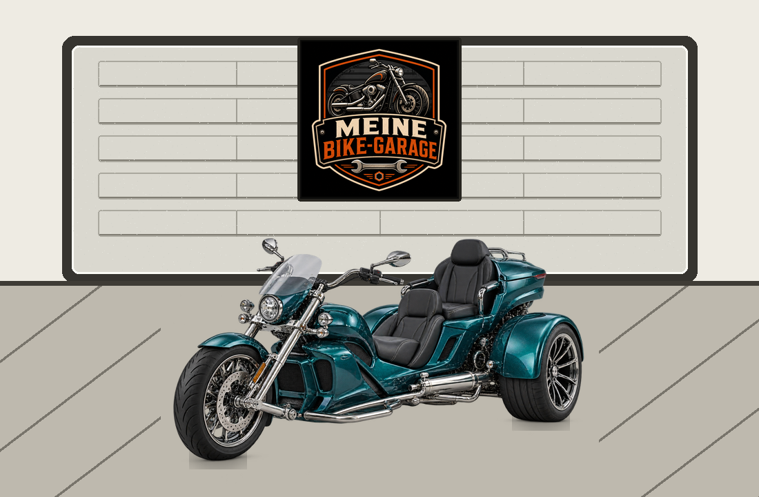 Motorradillustration für rewaco RF1 GT 110