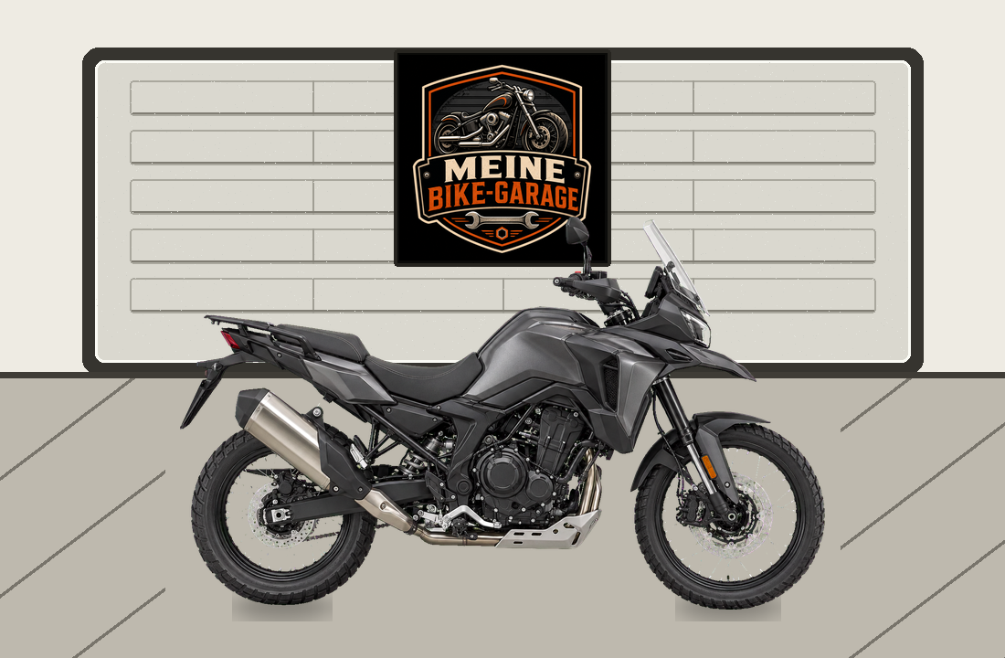 Motorradillustration für Rieju Xplora 707