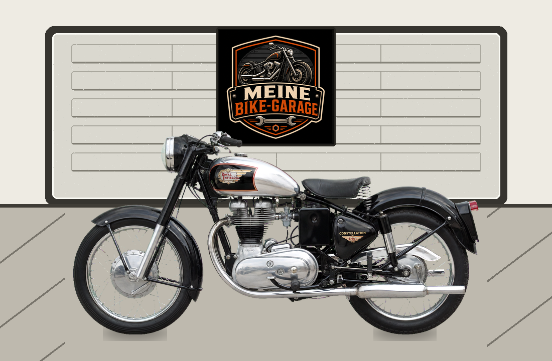 Motorradillustration für Royal Enfield Constellation 700