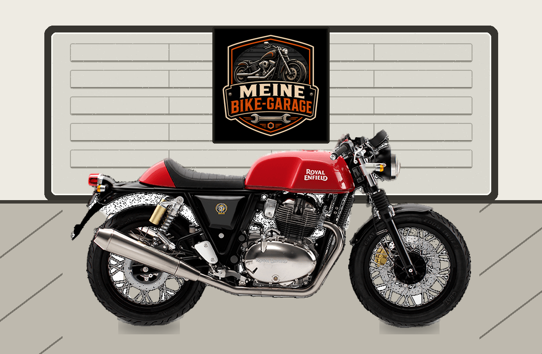 Motorradillustration für Royal Enfield Continental GT 650