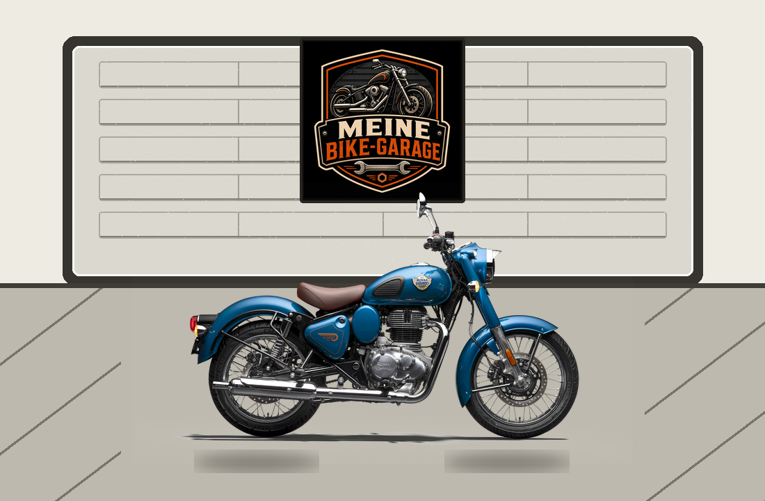 Motorradillustration für Royal Enfield Goan Classic 350