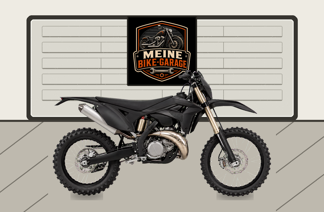 Motorradillustration für Sherco SE 300 Racing