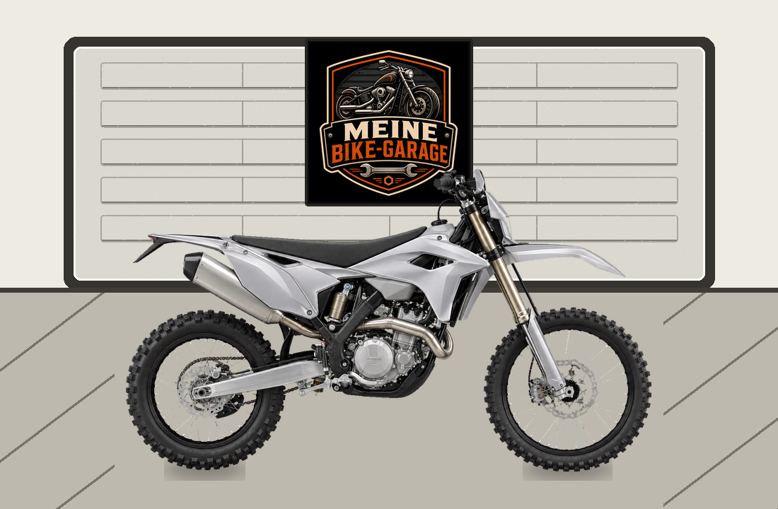 Motorradillustration für Sherco SEF 250 Racing