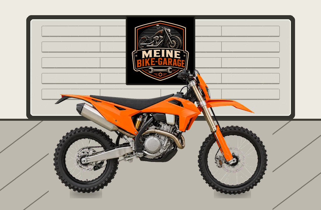 Motorradillustration für Sherco SEF 450 Racing