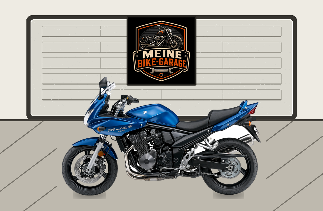 Motorradillustration für Suzuki Bandit 1250S