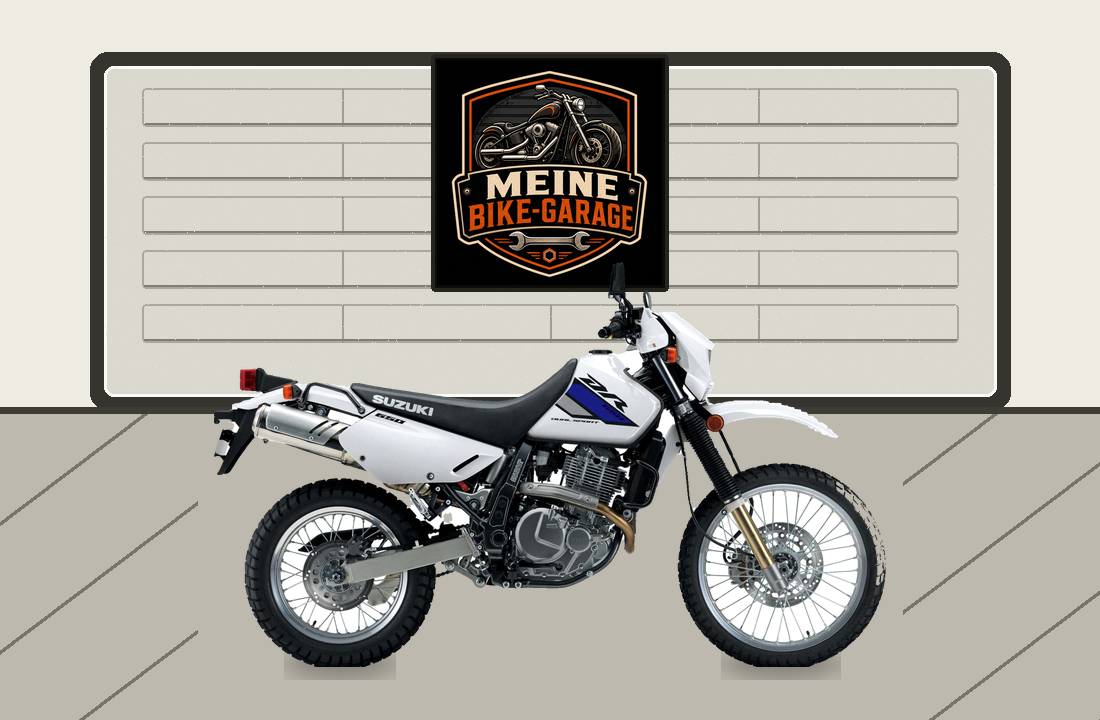 Motorradillustration für Suzuki DR650S