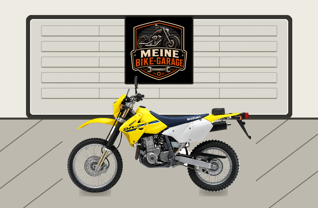 Motorradillustration für Suzuki DR-Z400S