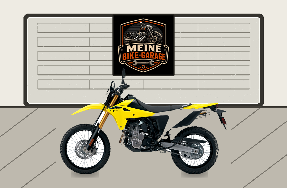 Motorradillustration für Suzuki DR-Z4S