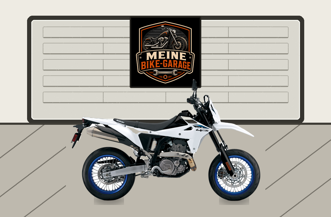 Motorradillustration für Suzuki DR-Z4SM