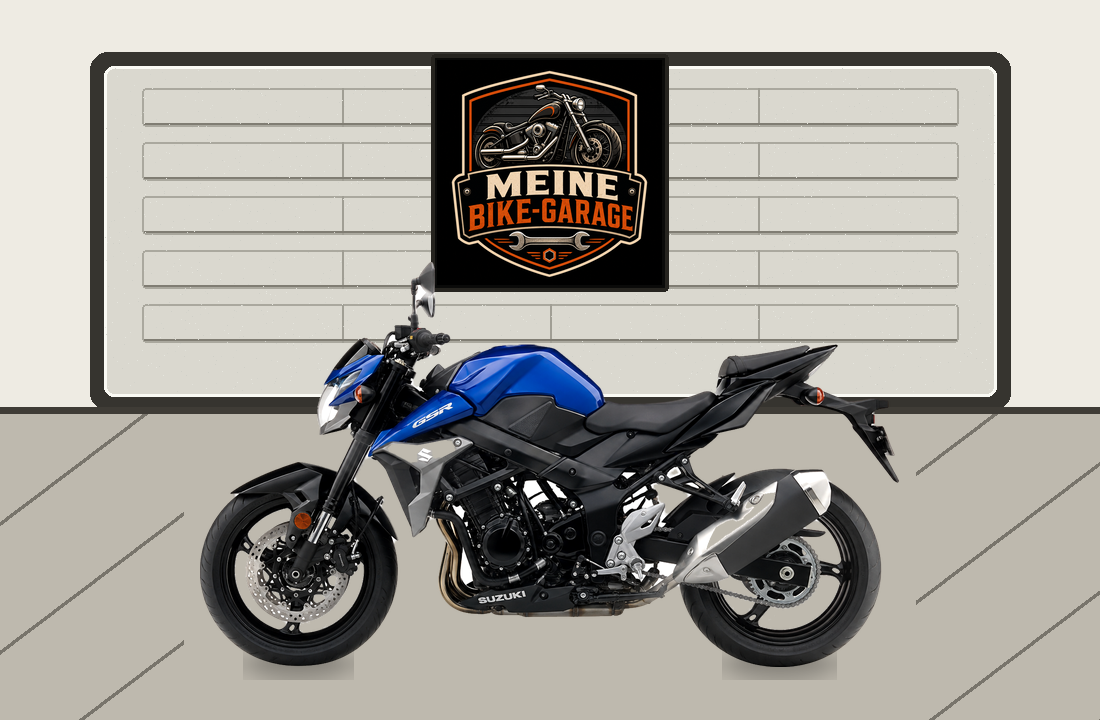 Motorradillustration für Suzuki GSR750