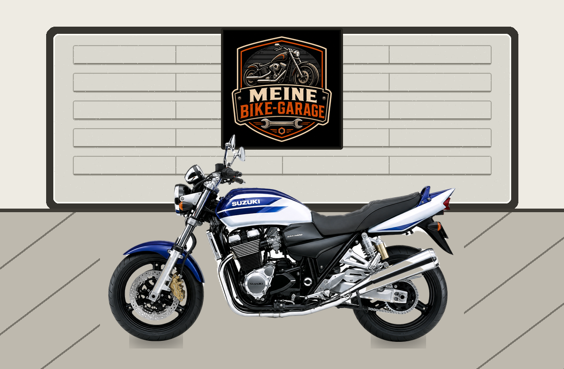 Motorradillustration für Suzuki GSX1400