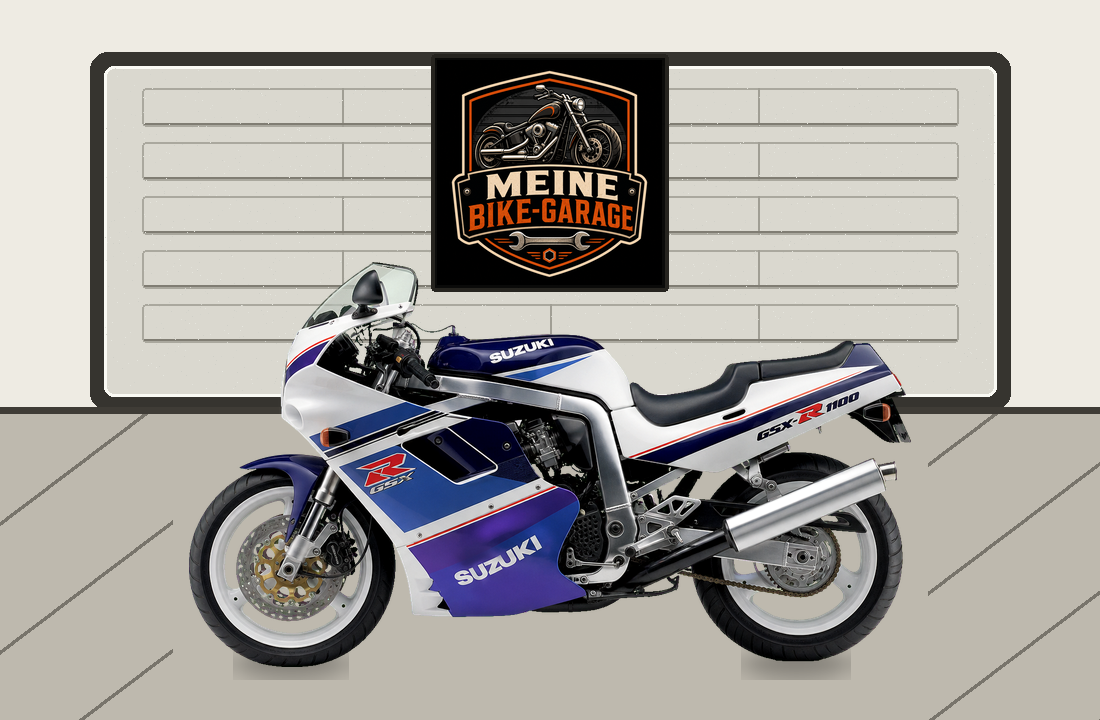 Motorradillustration für Suzuki GSX-R1100