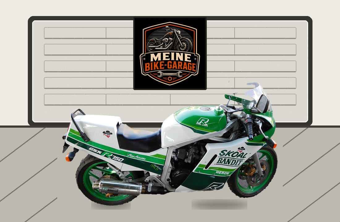 Motorradillustration für Suzuki GSX-R750