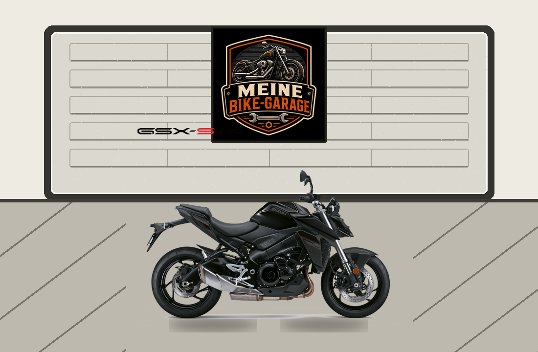 Motorradillustration für Suzuki GSX-S950