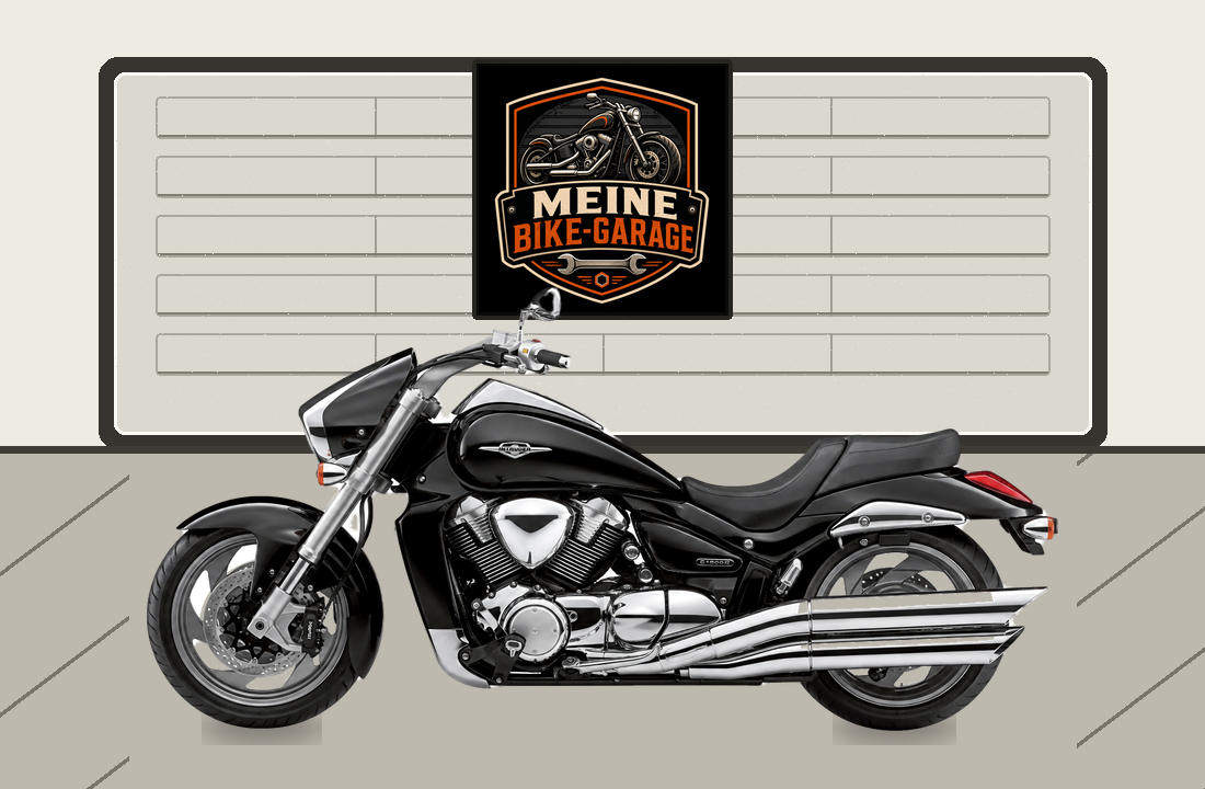 Motorradillustration für Suzuki Intruder C1800R