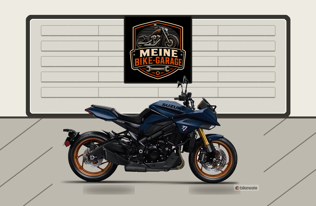 Motorradillustration für Suzuki Katana