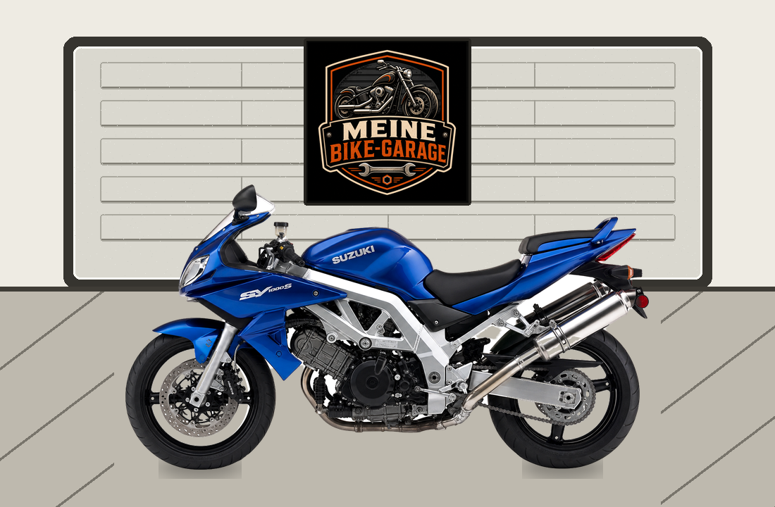 Motorradillustration für Suzuki SV1000S