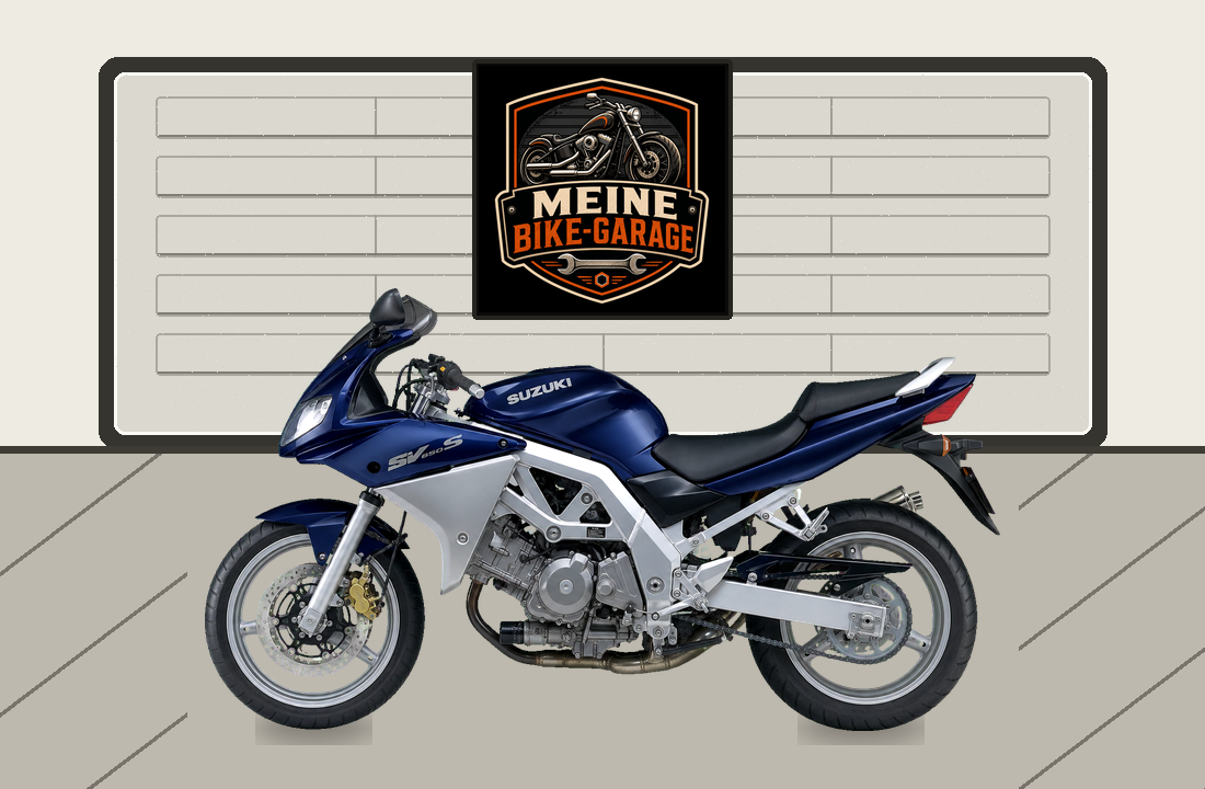 Motorradillustration für Suzuki SV650S