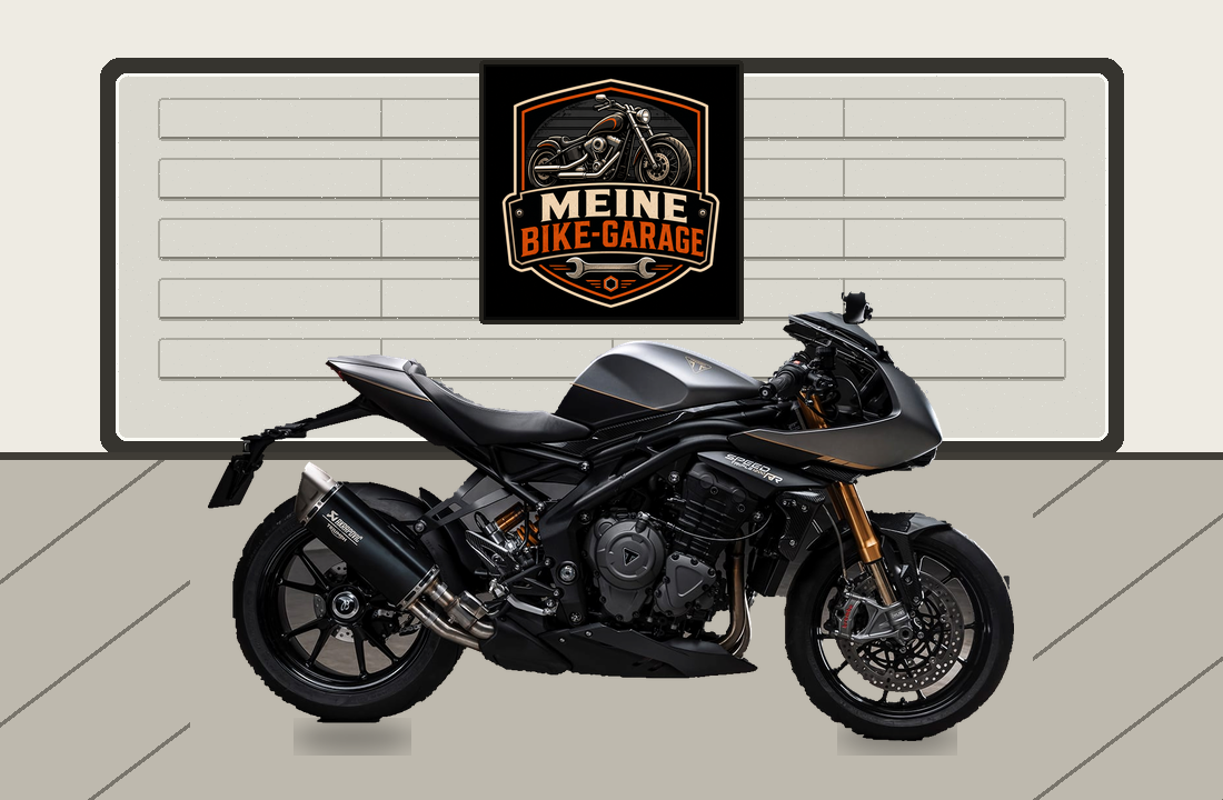 Motorradillustration für Triumph Speed Triple 1200 RS